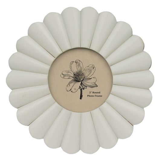 Scalloped Round Frame - 3”