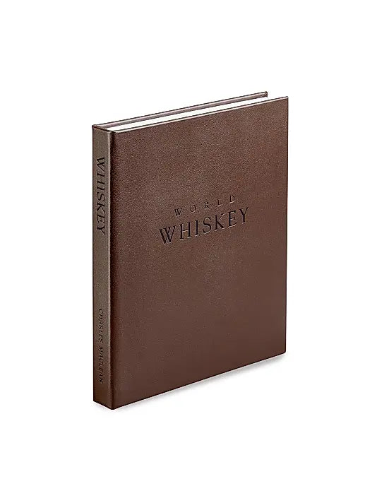 WORLD WHISKEY LEATHER BOOK