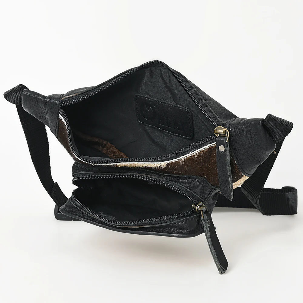 Fanny Pack Genuine Leather women bag western Bag
