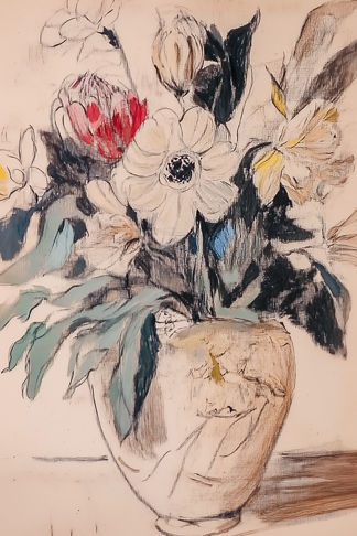 Loose Flower in Vase