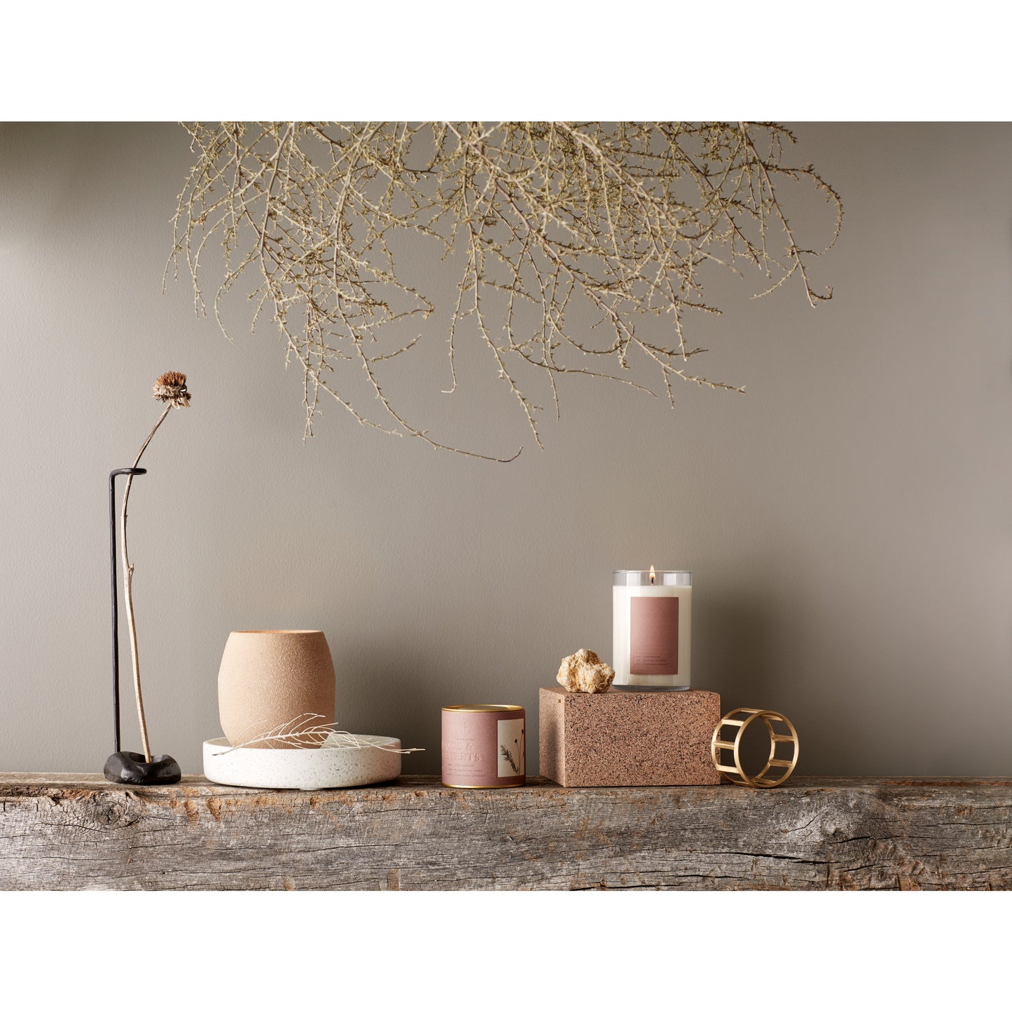 Citrus Cedarleaf Natural Tin Candle