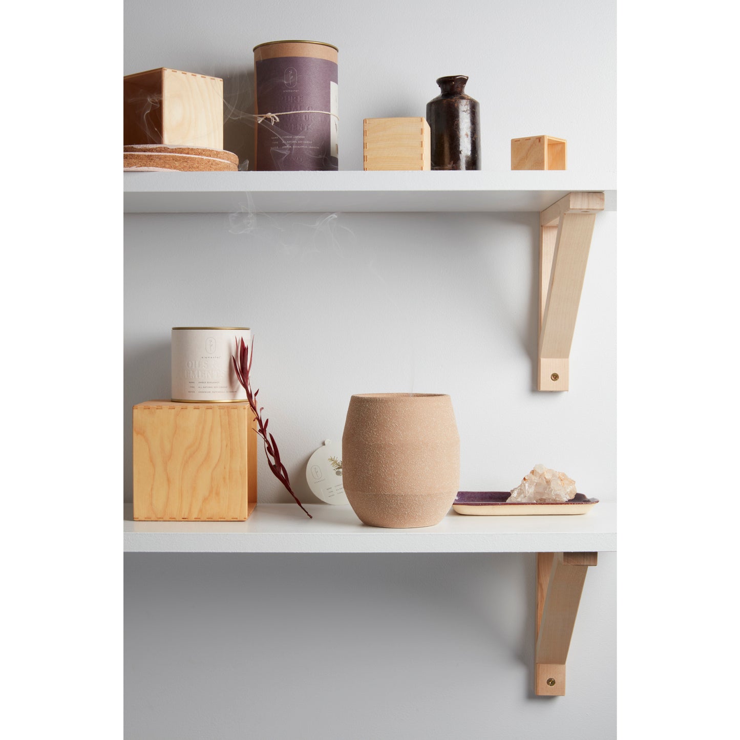 Amber Bergamont Natural Tin Candle