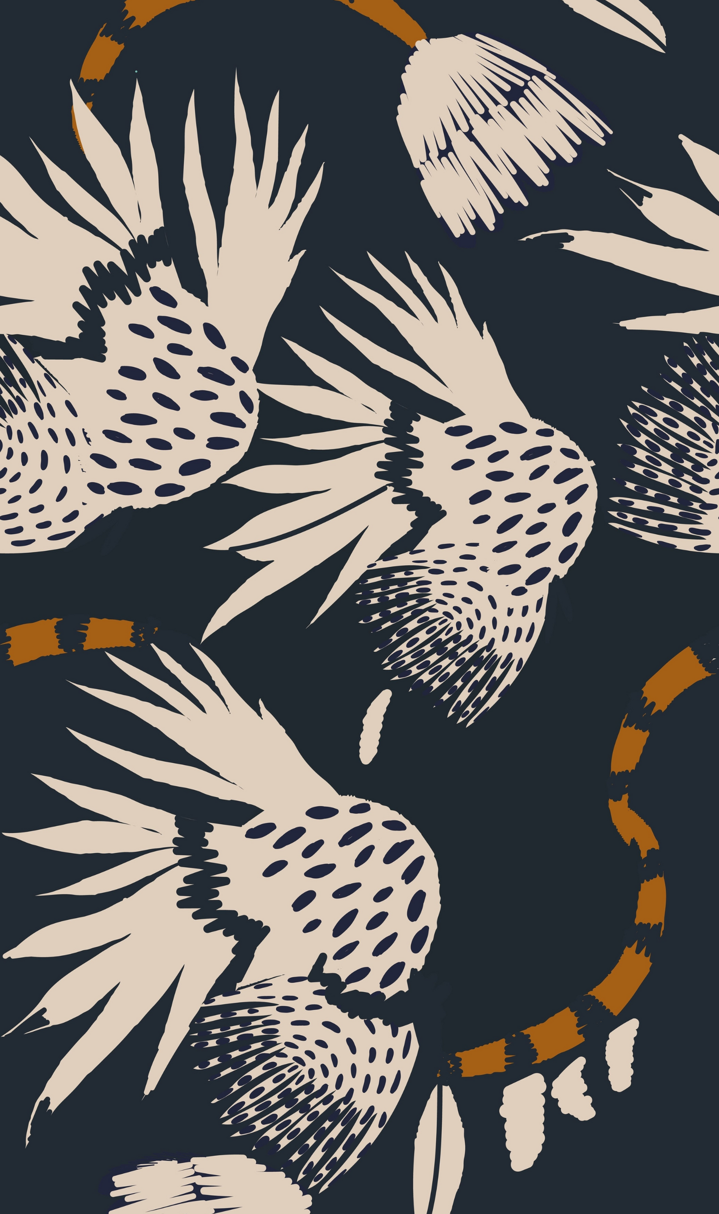 Sparrow 3 Tea Towel