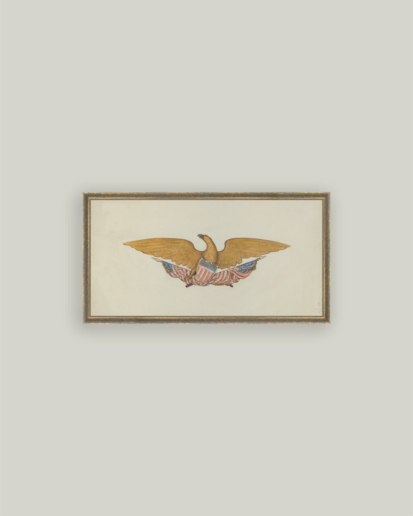 Federal Crest Framed Art