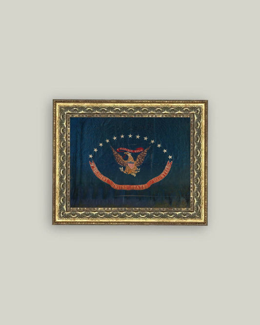 Flag of the 9th Regiment Art-7x5