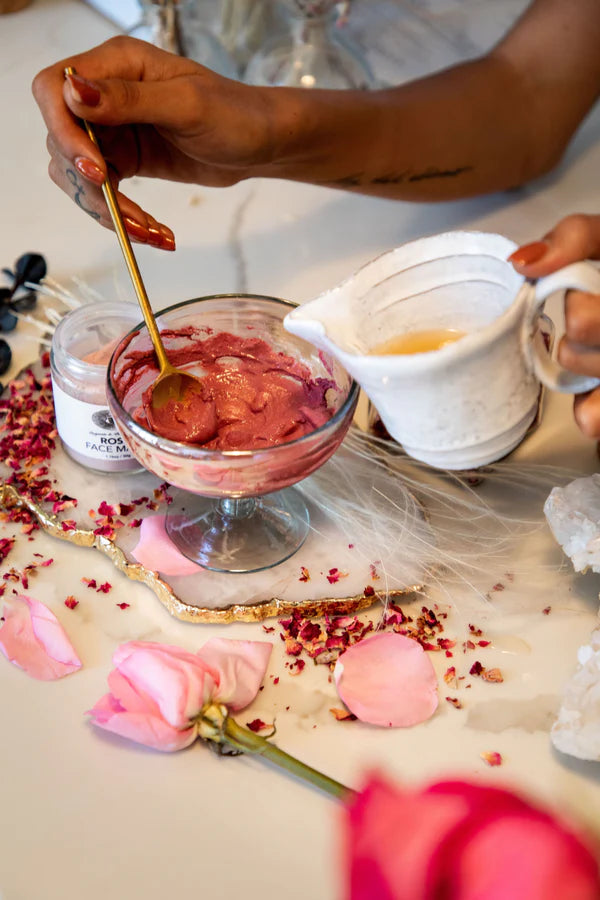 Rose Face Mask I Detoxify + Hydrate
