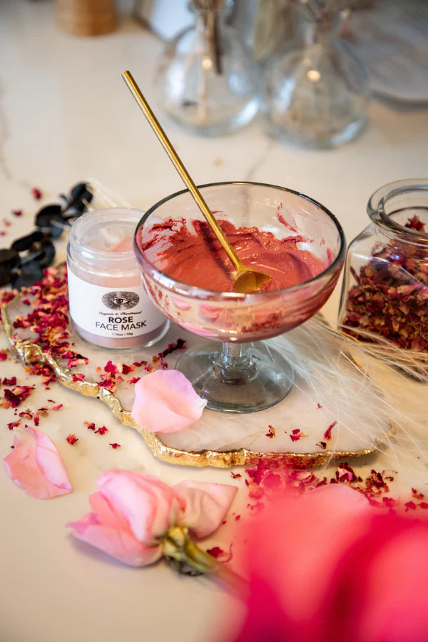 Rose Face Mask I Detoxify + Hydrate
