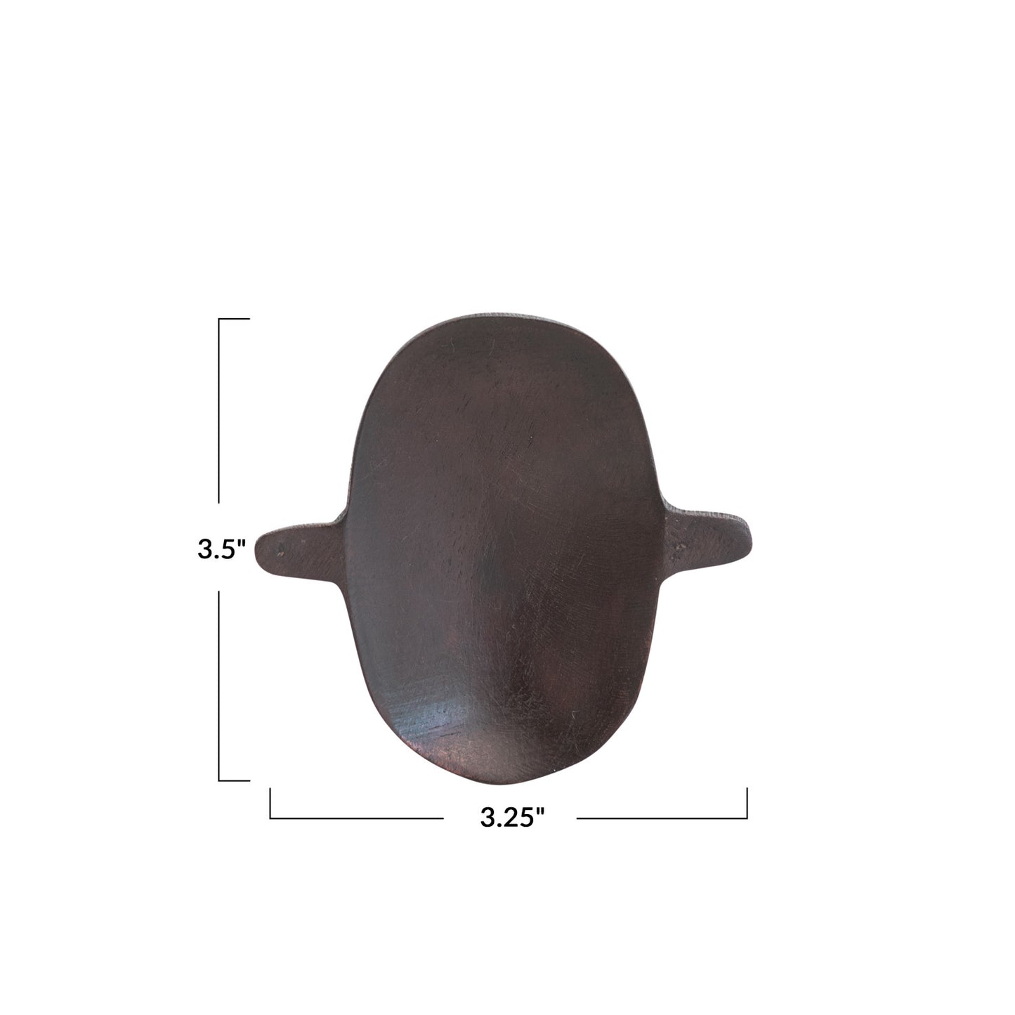 Mango Wood Dish, Black