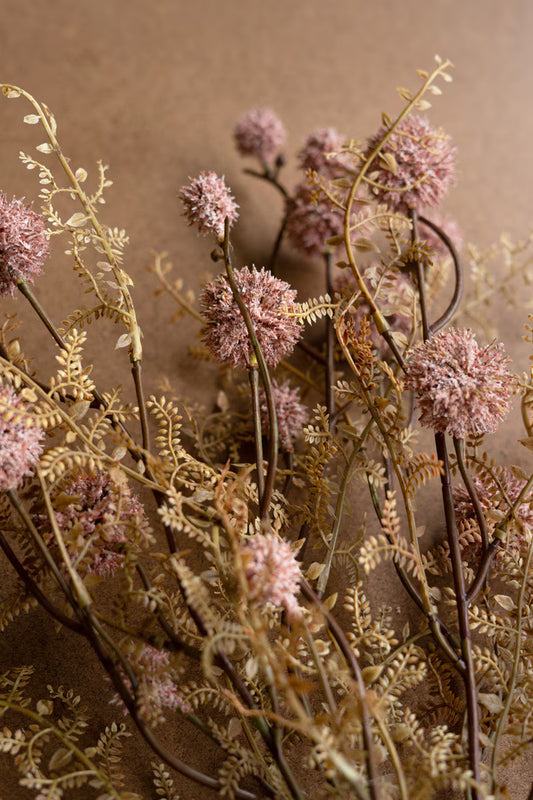 Artificial Pink Melaleuca Spray