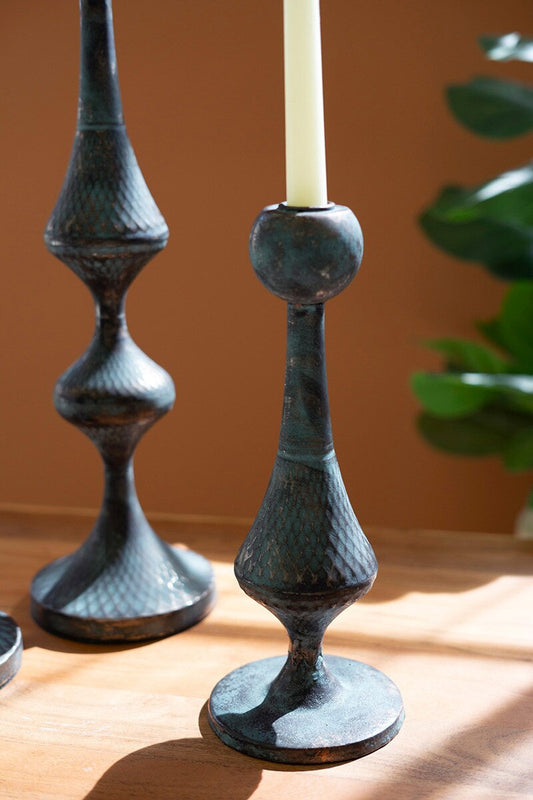 Metal Candle Towers
