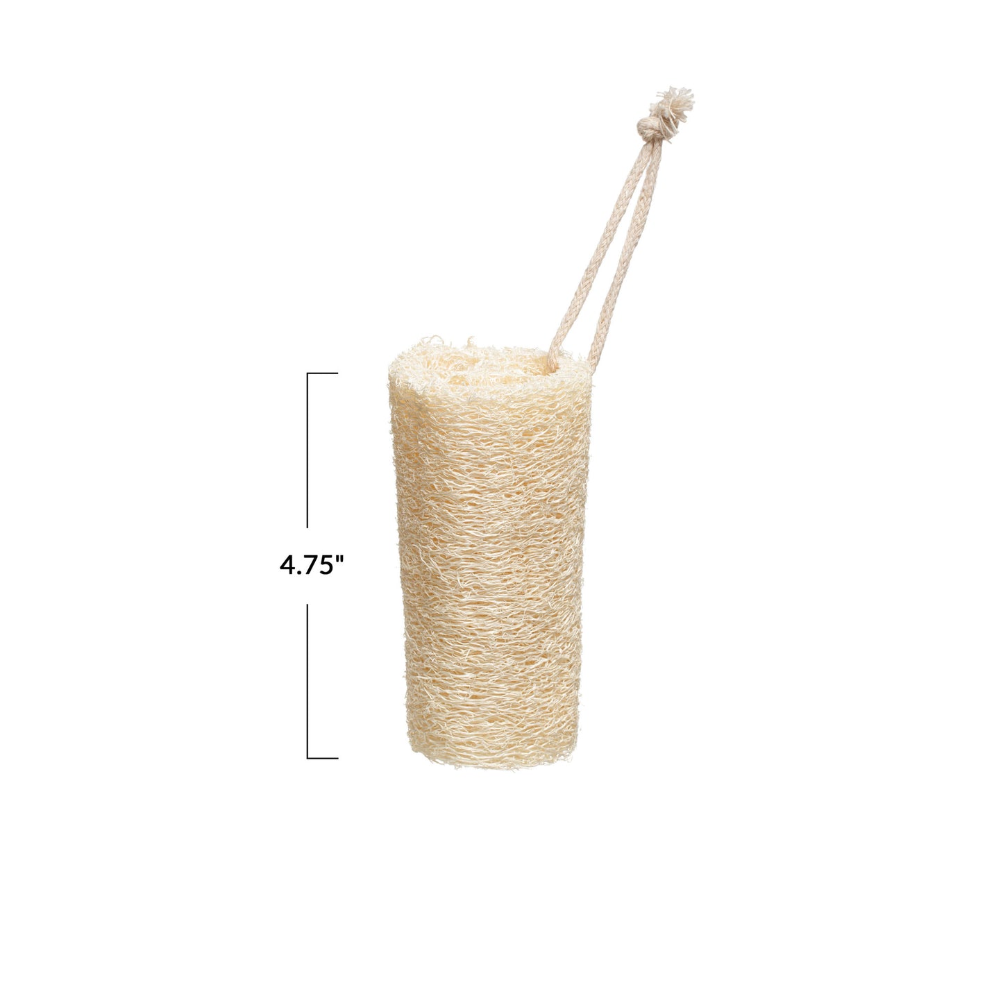 Loofa Brush with Cotton Rope Hanger