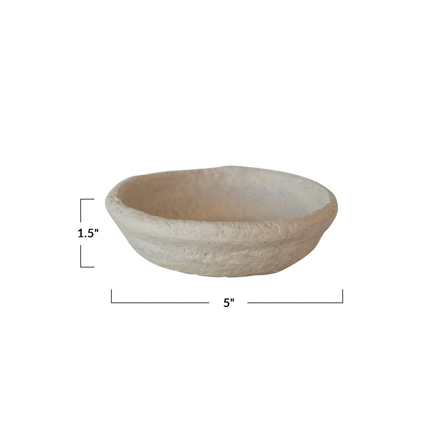 Decorative Handmade Paper Mache Bowl