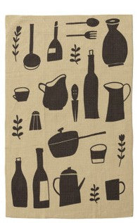 Printed Recycled Microfibre Tea Towels w/ Pattern/Image