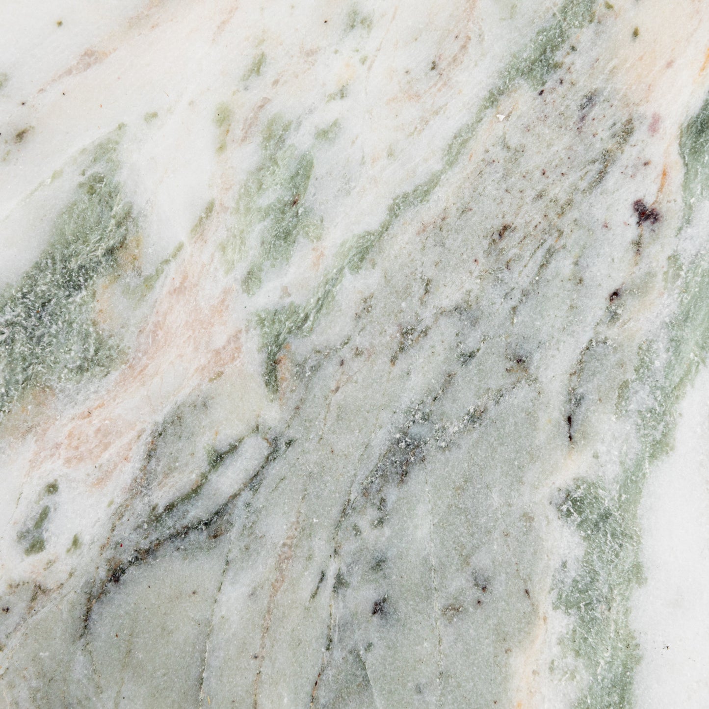 Marble Cheese/Cutting Board w/ Canape Knife-Green