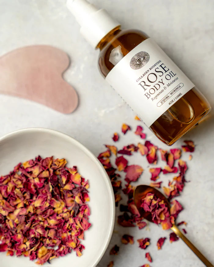 Rose Body Oil I Regenerative + Moisturizing