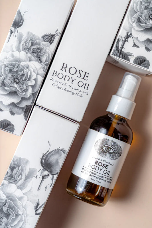 Rose Body Oil I Regenerative + Moisturizing