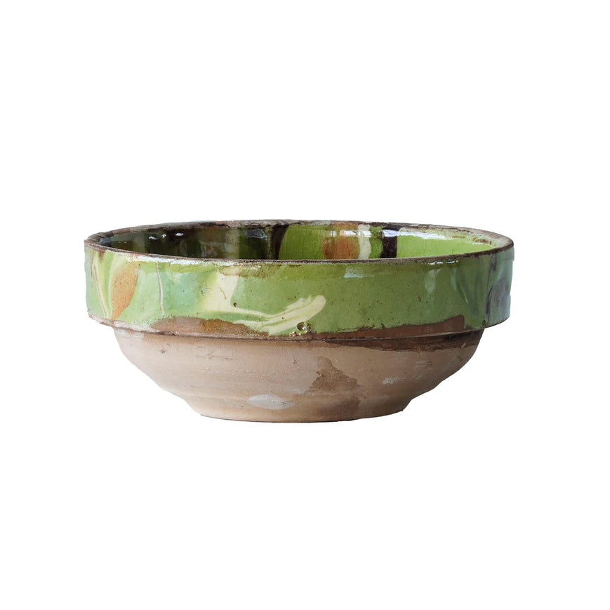 Cottage Crafted Bowl, Green