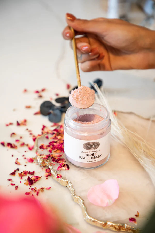Rose Face Mask I Detoxify + Hydrate