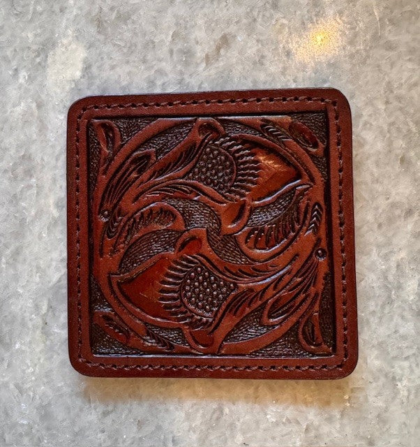 Leather Coaster-Sets of 2
