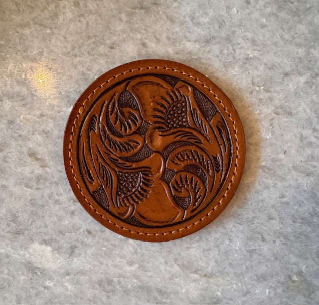 Leather Coaster-Sets of 2