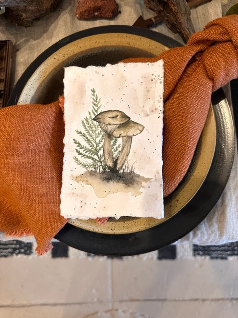Watercolor Painting - Mushroom Collection by Rebekah Wilkinson