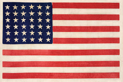 American Flag Print