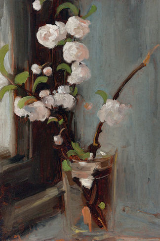 Blossom by the Window Print