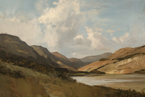 Water among the hills