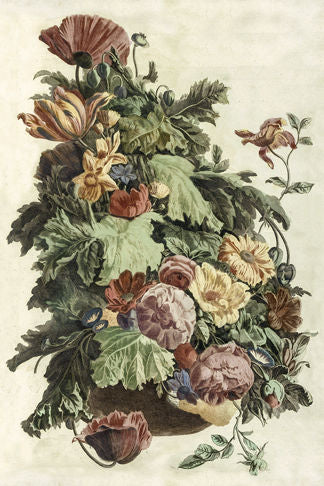 Classical Flower Bouquet Print