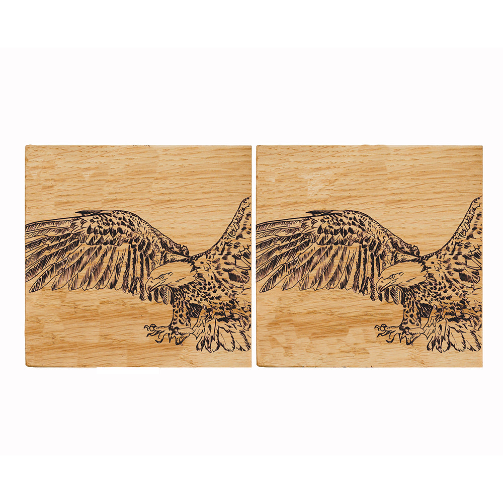 Single Oak Coaster