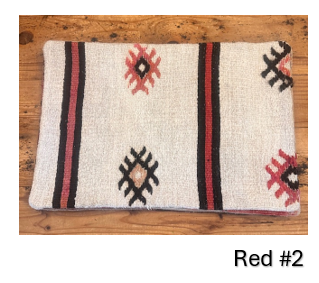 Vintage Turkish Pillow Covers-16 x 24-Reds