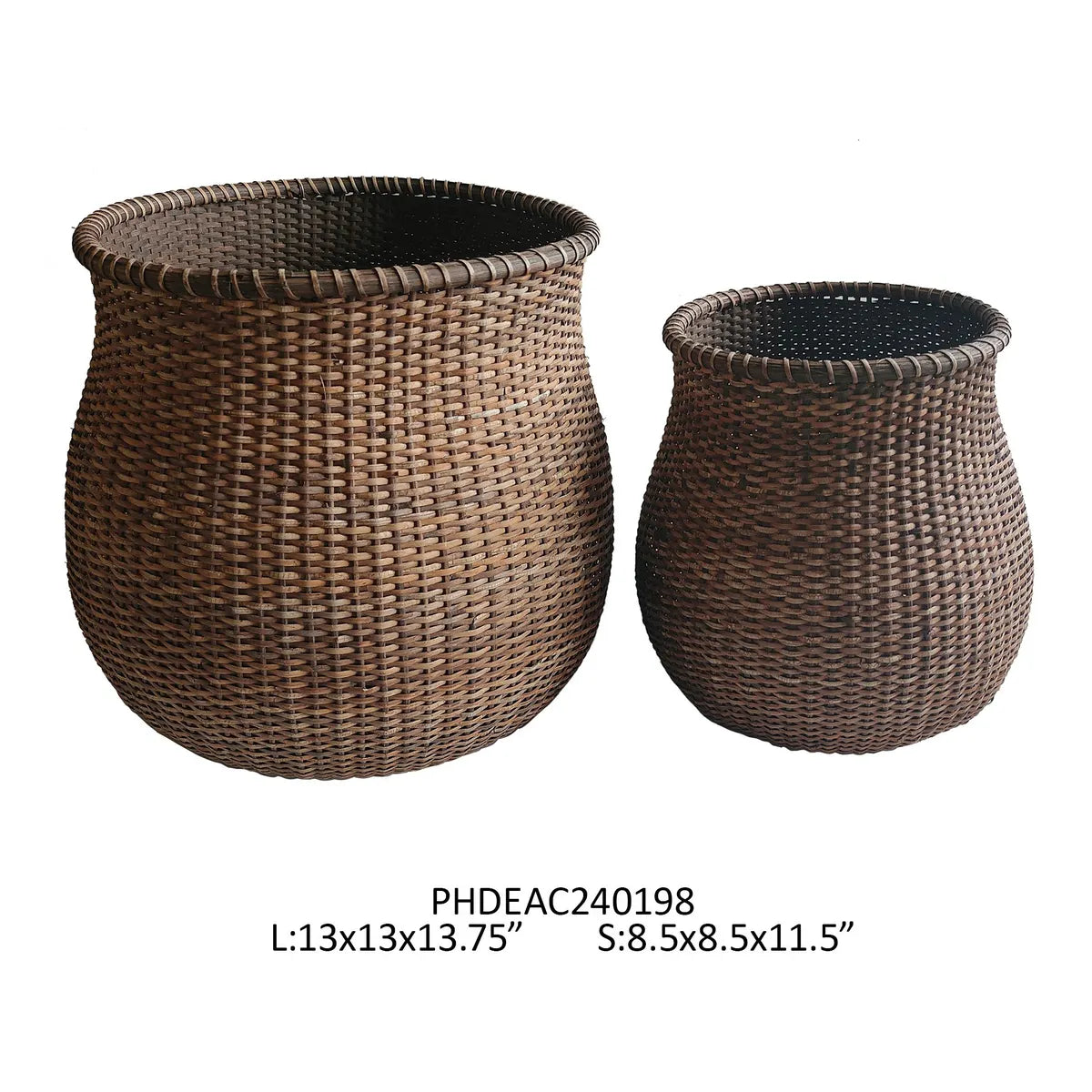 Rattan Urns Baskets
