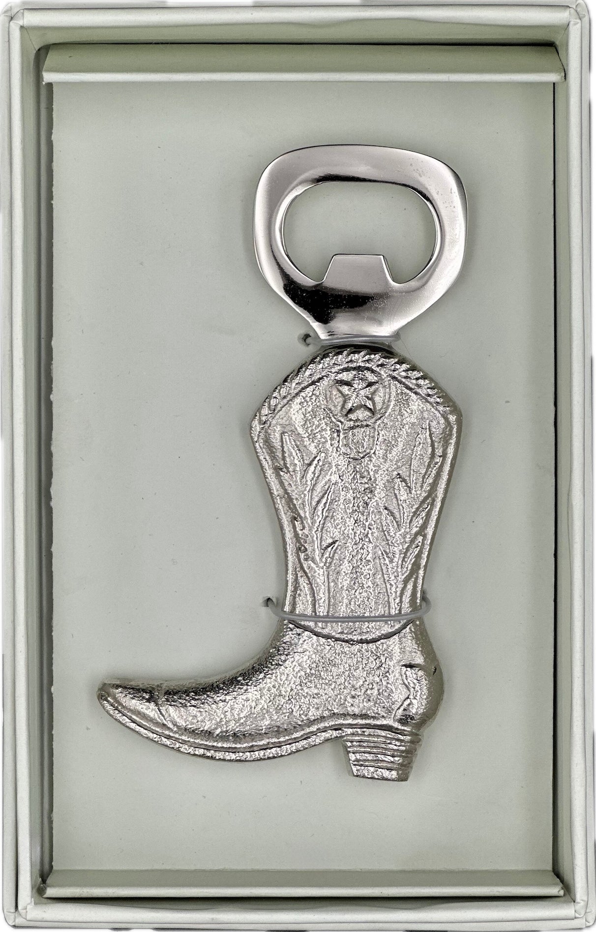 Silver Boot Bottle Opener