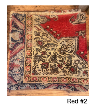 Vintage Turkish Pillow Covers-20x20-Reds