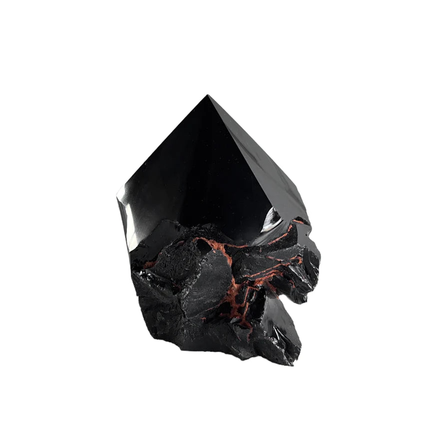 Black Obsidian Polished Point