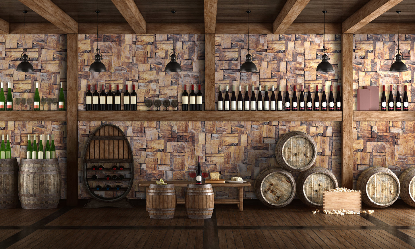Rootwood Teak Wall Panel