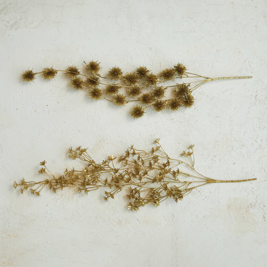 Faux Pod Spray, Gold Color