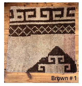 Vintage Turkish Pillow Covers-20x20-Browns