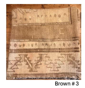 Vintage Turkish Pillow Covers-20x20-Browns