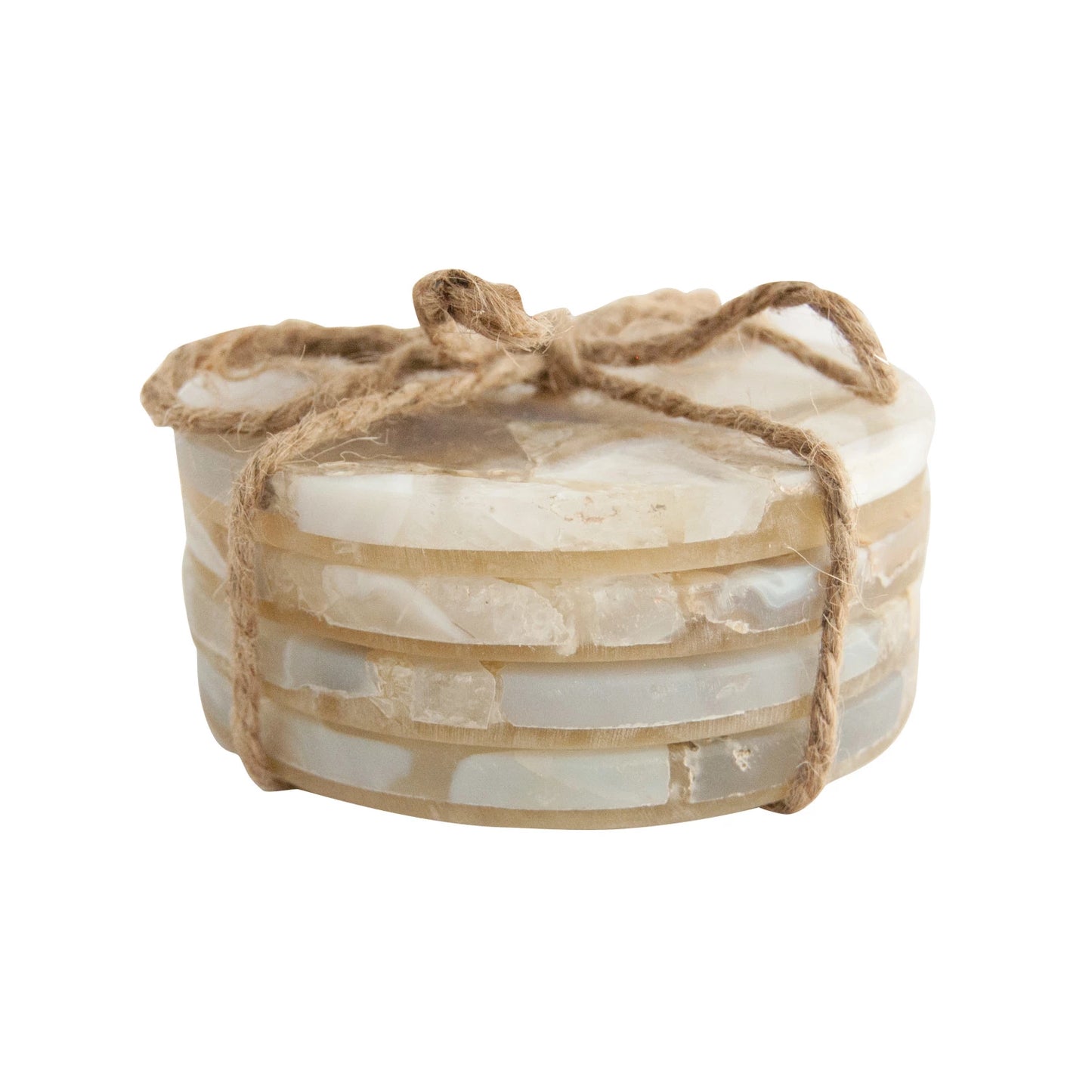 Agate Coasters, Natural