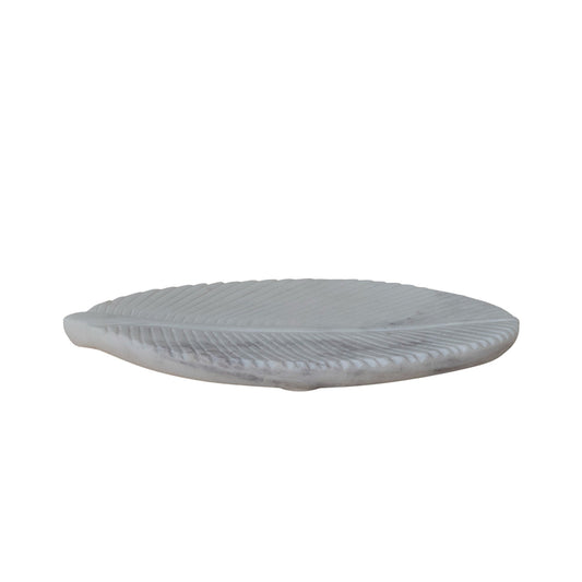 Marble Leaf Shaped Dish