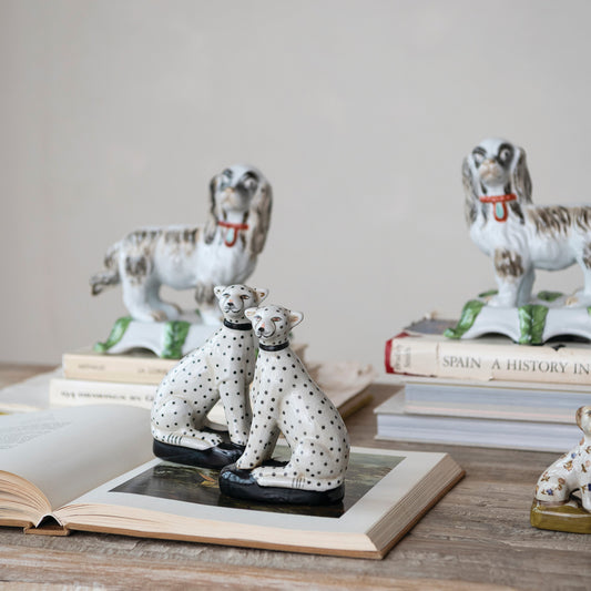 Hand-Painted Vintage Reproduction Cheetahs