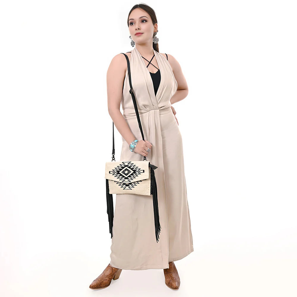 Envelope Genuine Western Leather Women Bag Caddy