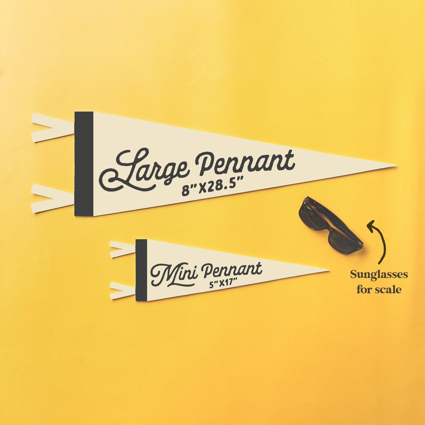 Yeehaw Felt Pennant