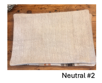 Vintage Turkish Pillow Covers-16 x 24-Neutrals