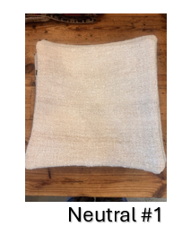 Vintage Turkish Pillow Covers- 16 X 16-Neutrals