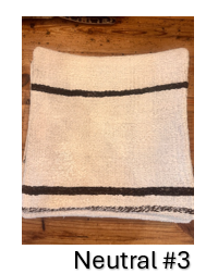 Vintage Turkish Pillow Covers- 16 X 16-Neutrals