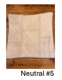 Vintage Turkish Pillow Covers- 16 X 16-Neutrals