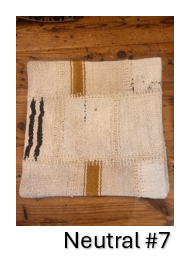 Vintage Turkish Pillow Covers- 16 X 16-Neutrals