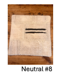 Vintage Turkish Pillow Covers- 16 X 16-Neutrals